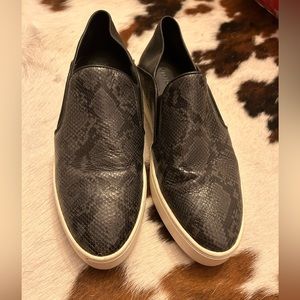 Vince snakeskin sneakers